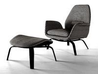 Gilliam Armchair and Footstool