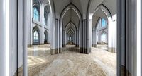 3D Futuristic Interior 323