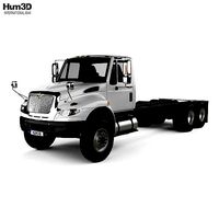 International Durastar 4400 SBA Chassis Truck 2011