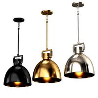 MACHINIST METAL CLOCHE PENDANT