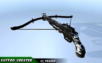 Sci-Fi Crossbow Low-poly 3D model