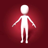 Cartoon Man - Stickman