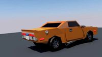 Low Poly Race Car