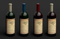 Wine bottle - Low poly - Prop - UE4 - Game ready 4096k