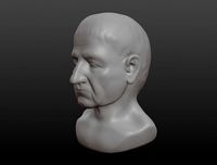 Aristotle bust