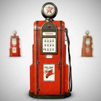 Gas Pump - Texaco 60s