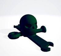 SKULL SPANNER | 3D