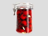 Pickling Tomatoes in Jars