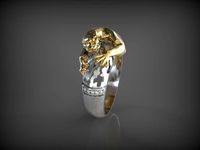 Ring Panther in Cartier style | 3D