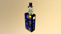 3d model Vape TSV Boxmod E-cigarette