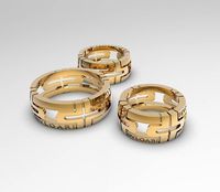 Set of different size  Parentesi replicas  | 3D