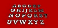 ROCKWELL font uppercase and lowercase 3D letters STL file | 3D