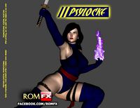 Psylocke - Marvels X-Men - Figure Printable | 3D