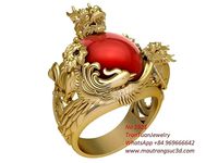 1921 The Four Holy Beasts Lucky Ring | 3D