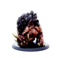 Giant Dire Boar Support Free Miniature | 3D
