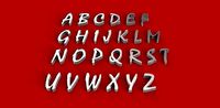 MISTRAL font uppercase and lowercase 3D letters STL file  | 3D