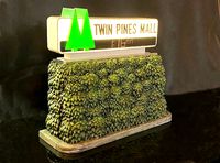 TWIN PINES MALL Sign 3D print 200mm | 3D