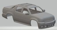 Avalanche 2011 Printable Body Car | 3D