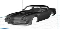 Camaro Z28 1979 Body Car Printable 3D | 3D