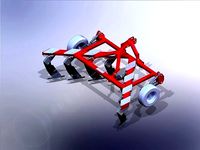 300HP SubSolier Chisel Plow 4 m Wide