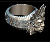 Indian ring | 3D