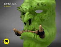Guldan mask - World of Warcraft | 3D