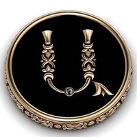 Brooche with armenian letter A | 3D