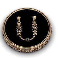 Brooche with armenian letter S | 3D