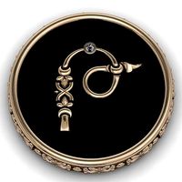 Brooche with armenian letter The | 3D