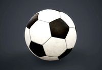 Football Soccer Ball PBR Game Ready