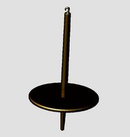 Hand-yarn spindle | 3D
