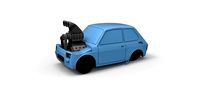 Diecast model Crazy Fiat 126p Scale 1 to 24 | 3D