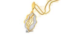 endant and Earring Dangling leaf  P | 3D