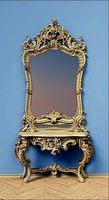 Baroque Mirror Table