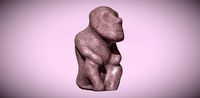 Thinker Looking into the Sky | 3D