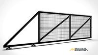 Sliding Gates made in Solidworks