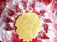 Kamasutra cookie cutters set of 11pcs | 3D