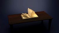Rigged Animated Book