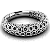 Circle shaped ring | 3D