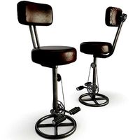 Vintage Bike Stools Segarra