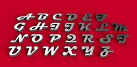 MAGNETO font uppercase and lowercase 3D letters STL file | 3D
