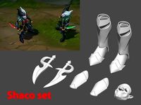 Shaco set 3D Printable | 3D