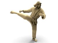 Horse Roundhouse Kick | 3D