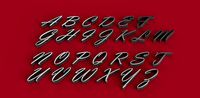 VLADIMIR font uppercase and lowercase 3D letters STL file | 3D