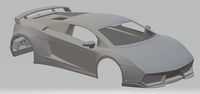 Lamborghini Gallardo LP560 Printable Body Car | 3D