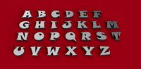 SNAP font uppercase and lowercase 3D letters STL file | 3D