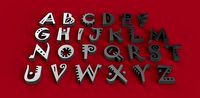 JOKERMAN font uppercase and lowercase  3D letters STL file | 3D