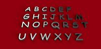 COMIC SANS font uppercase and lowercase  3D letters STL file | 3D