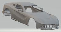 Ferrari F12 Berlinetta Printable Body Car | 3D