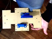 Flight yoke command system for simulator | 3D